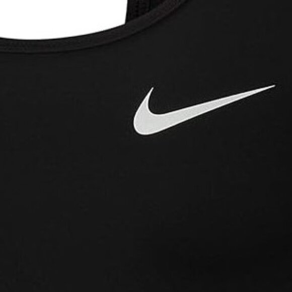 NIKE NON-PADDED SPORTS BRA  / BLACK (LARGE) - Picture 5 of 6
